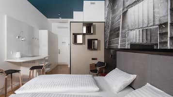 Habitació doble superior | Caixa forta a l'habitació i cortines opaques