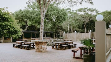 Fachada de la propiedad