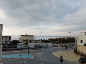 Blick von der Unterkunft