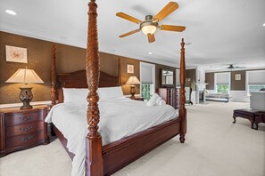 7 bedrooms, desk, iron/ironing board, free WiFi