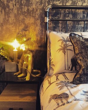 Departamento | 1 habitación, tabla de planchar con plancha, wifi gratis y ropa de cama 