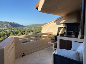 Terrace/patio - Santa Julia Palace F2 tres belle vue mer (Porto-Vecchio)