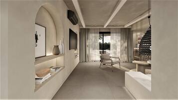 1 soveværelse, strygejern/strygebræt, Wi-Fi, sengetøj