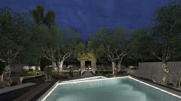 Outdoor pool