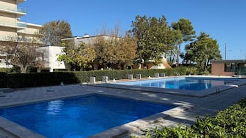 Una piscina climatizada