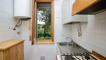 Refrigerador, horno y congelador