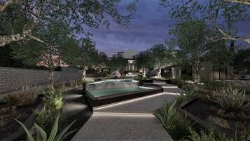 Overnatningsstedets område