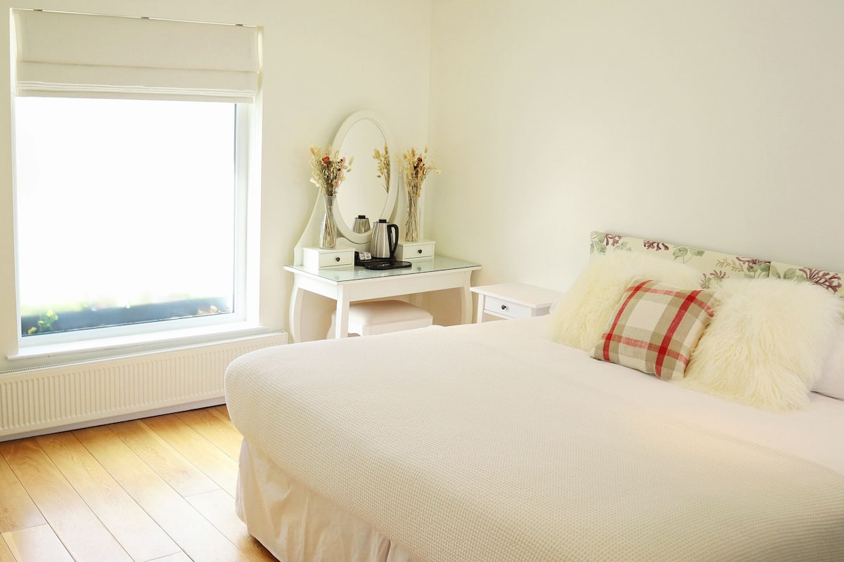 Habitación con 1 cama matrimonial o 2 individuales, baño en la habitación (Pet Friendly Double/Twin)