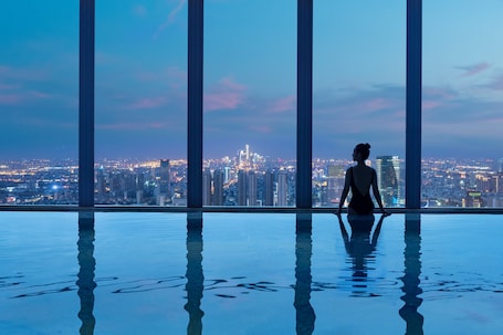 Una piscina techada