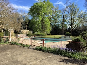 Outdoor pool - Château Pour 24 Personne (Brocas)