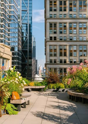 Terrasse sur le toit