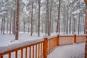 Property grounds - Lincoln Log Cabin, Tranquility close to Downtown (Flagstaff)