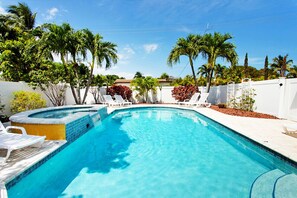 Beheizter Pool