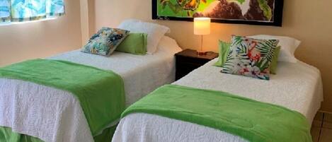 1 bedroom, iron/ironing board, travel crib, free WiFi