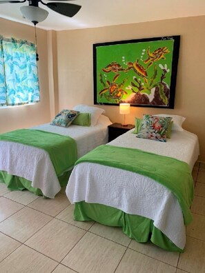 1 bedroom, iron/ironing board, travel crib, free WiFi