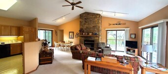 On the Island!  Three bedroom, two bath home.