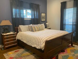 2 bedrooms, iron/ironing board, travel cot, free WiFi