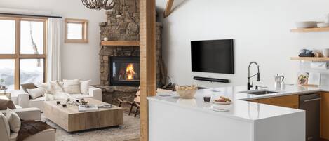 Älytelevisio, takka