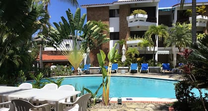 Newly renovated in central sosua awesome location walk to supermarket,bars,beach
