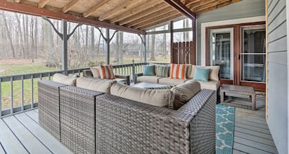 All-Season Indian Lake Home w/ Covered Deck!