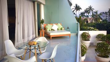 Apartment, 1 Bedroom, Pool View | View from room