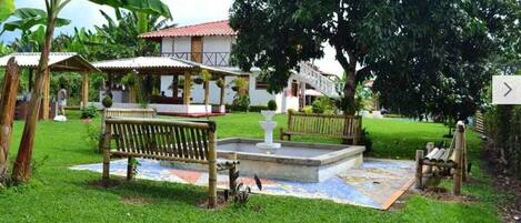 Àrea exterior de l'allotjament