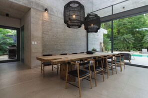 Dining - Casa Taman, Best location with direct access to the beach by Elite Beach Villas (Cobano)