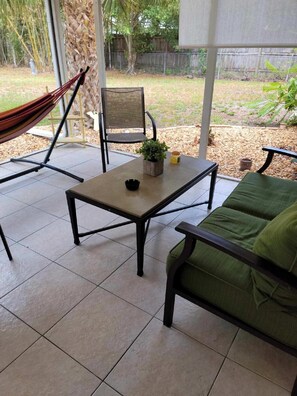 Terrace/patio - Hidden gem close to everything!!! (Sarasota)