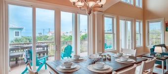 Triple Level House, Short Walk to Beach, Views, Multiple Balconies, Game Room, $300 in Free Tickets!
