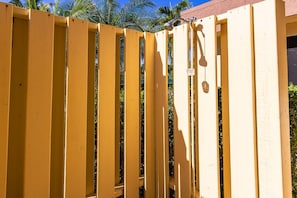 Restrooms & outdoor shower for convenience - Bayside Corner Unit, Dog OK, Walk to Turtle Beach (Sarasota)