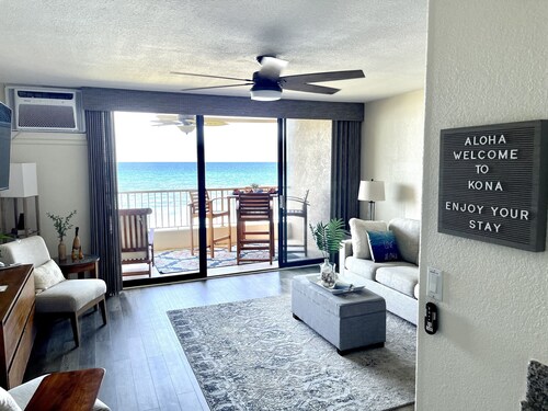 KONA REEF OCEANFRONT NEWLY FURNISHED A-16