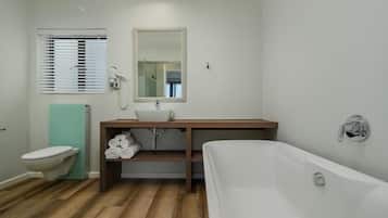 Hair dryer, towels