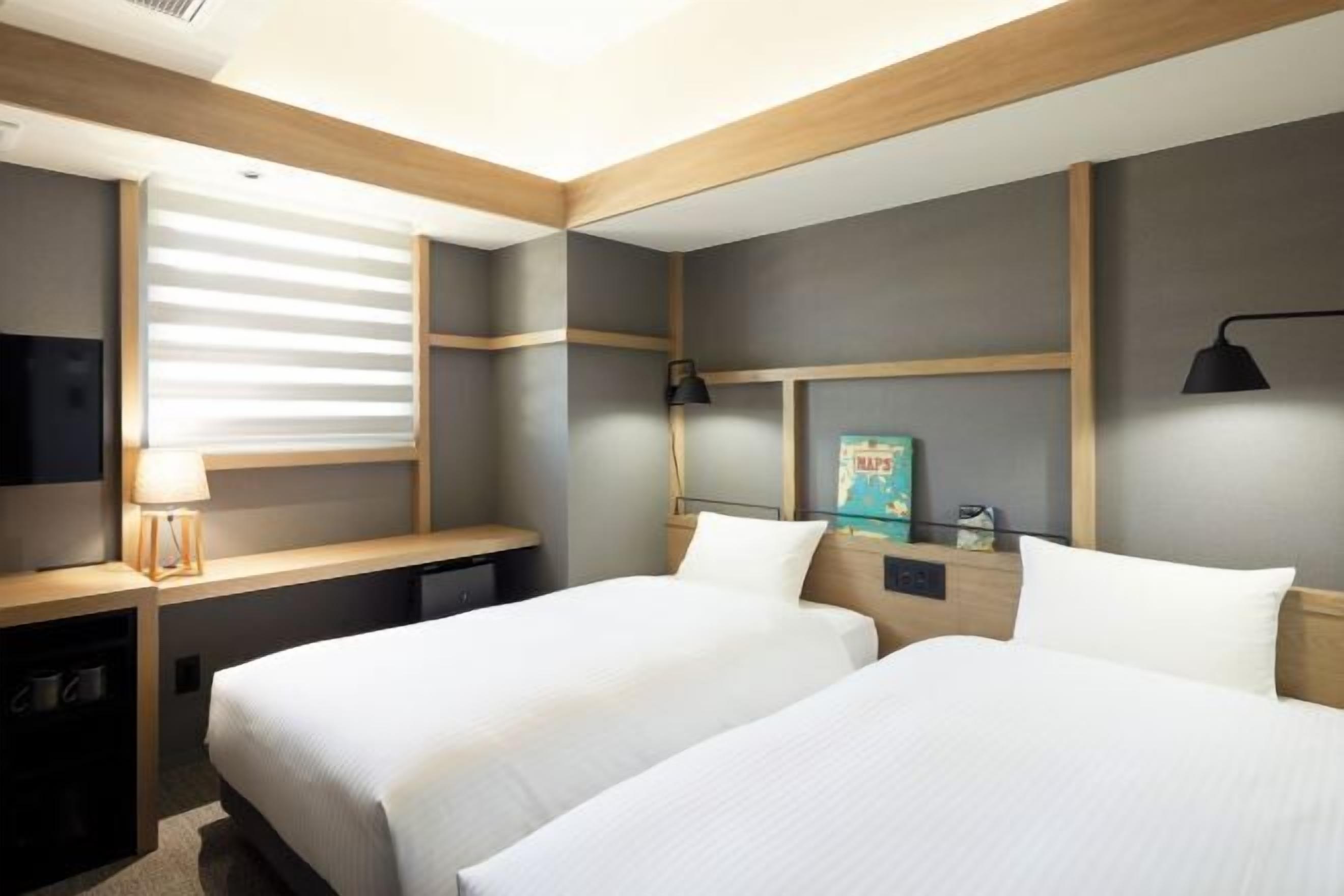 Down duvets, desk, blackout curtains, free WiFi