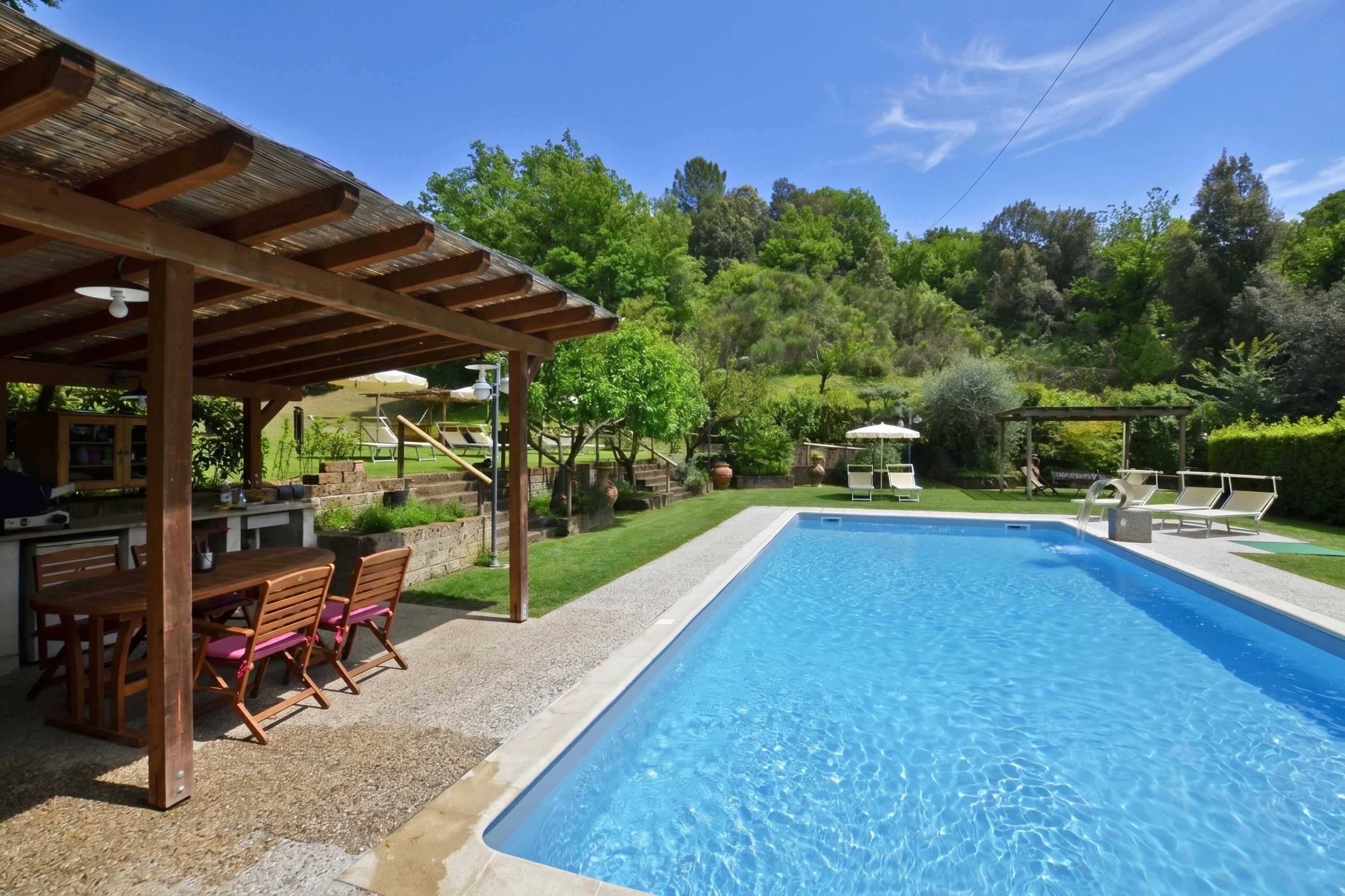 Family Apartment, Multiple Bedrooms, Mountainside (Antinoro 2) | Pool
