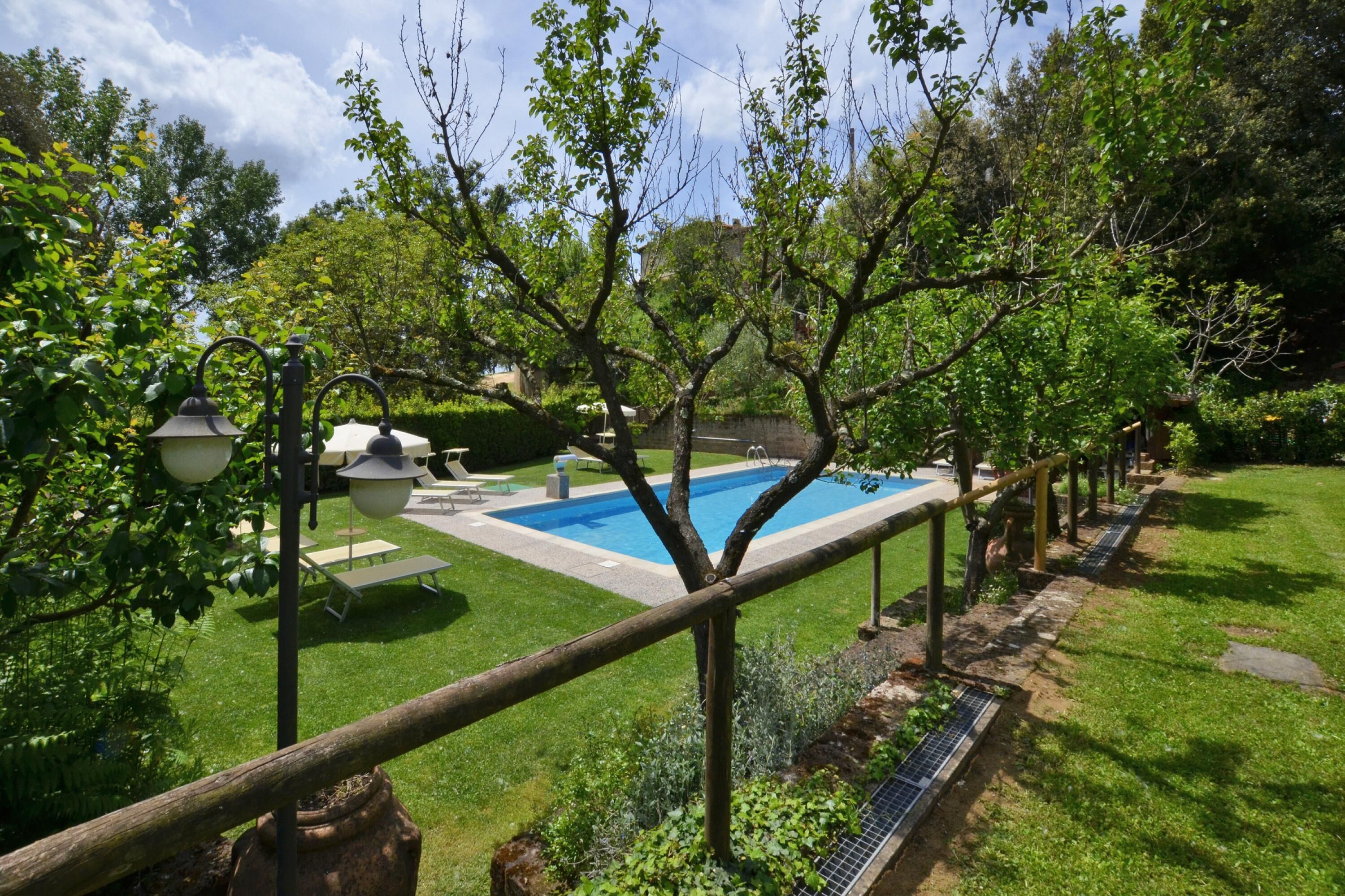 Seasonal outdoor pool