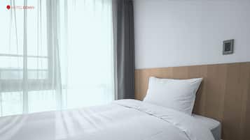 Ropa de cama de alta calidad, cubrecamas y sistema de insonorización