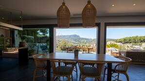 Dining - Idyllic, Spacious villa with Sea View,Heatable Pool and garden in Port de Sóller (Sóller)