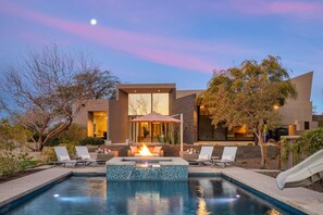 Ulkouima-allas, lämmitetty uima-allas