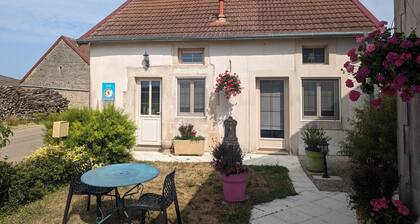 Character house with garden and terrace, near Langres