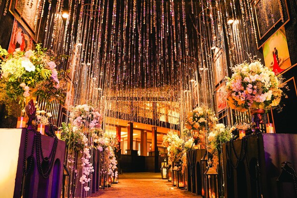 Indoor wedding