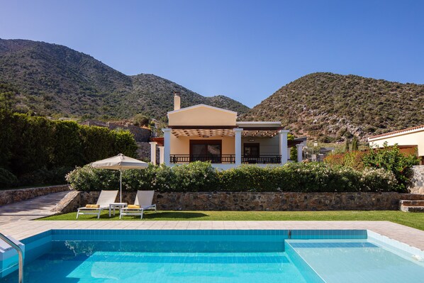 Outdoor pool - Dream Villa Anemone, Cretan Gem with SeaViews (Bali, Rethymno)
