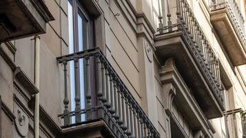 Fassade der Unterkunft