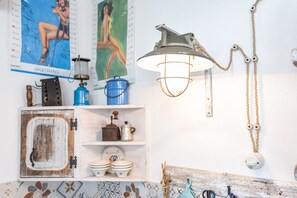 Ferienhaus, 2 Schlafzimmer | Eigene Küche | Kühlschrank, Herdplatte, Kochgeschirr/Geschirr/Besteck