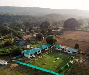 Façade de l’hébergement