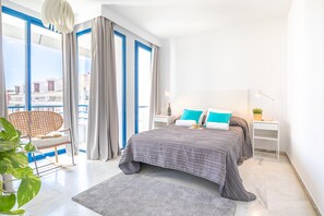 2 bedrooms, laptop workspace, free WiFi, bed sheets