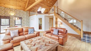 Chalet | Coin séjour | Télévision à écran plat