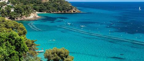 Una spiaggia nelle vicinanze