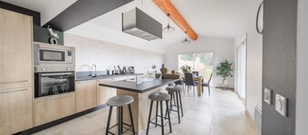 Le Jas des Blaquets - Maison 3 chambres et piscine