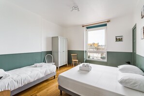 3 habitaciones, tabla de planchar con plancha y wifi gratis