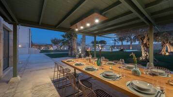 Udendørs spisemuligheder